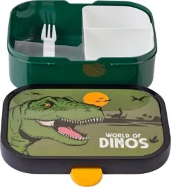 Mepal – Lunchset Campus (sb + Lb) – Schoolbeker En Broodtrommel Voor Kinderen – Dino – Bento Box - Lekvrij -Mepal Promos Winkel 1101x1200