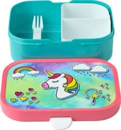 Mepal – Lunchset Campus (pu + Lb) – Pop-up Drinkfles En Broodtrommel Voor Kinderen – Unicorn – Bento Box – Lekvrij -Mepal Promos Winkel 1124x1200 1