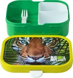 Mepal – Lunchset Campus (sb + Lb) – Schoolbeker En Broodtrommel Voor Kinderen – Animal Planet Tiger – Bento Box - Lekvrij -Mepal Promos Winkel 1129x1200