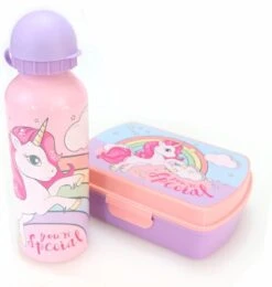 Broodtrommel + Drinkfles Unicorn | Lunchbox Voor Kinderen | Eenhoorn Roze LS03a 13 Broodtrommel + Drinkfles Unicorn | Lunchbox Voor Kinderen | Eenhoorn Roze LS03a -Mepal Promos Winkel 1141x1200