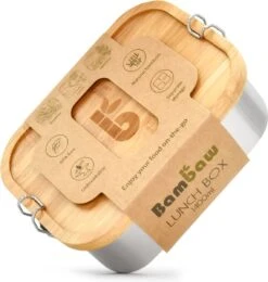 Bamboe Lunch Box 1400 Ml | Broodbox | Ecologisch | Roestvrijstalen Lunchbox | Bentobox No Leak | Smaakloos | Bamboe Grote Broodtrommel | Lunchbox Volwassenen | Lunchbox RVS Bamboe | Bambaw -Mepal Promos Winkel 1142x1200 19