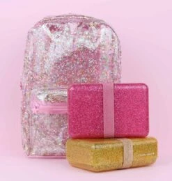 Lunch Box: Glitter - Roze | A Little Lovely Company -Mepal Promos Winkel 1142x1200 20