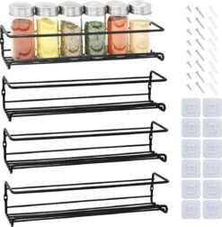 Merkloos Friendly Kitchen - Zwart Ophangbaar Kruidenrek - Modern Strak Kruidenrekje - Staal 13 Merkloos Friendly Kitchen - Zwart Ophangbaar Kruidenrek - Modern Strak Kruidenrekje - Staal -Mepal Promos Winkel 1178x1200