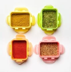 Lock&Lock (mini) Vershoudbakjes Set Met Deksel - Snackdoosjes - Snackbox - Set Van 4 Stuks - Kinderen - Lekvrij - BPA Vrij - Klein - 180 Ml - Multicolor -Mepal Promos Winkel 1182x1200 3