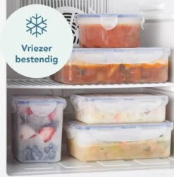Lock&Lock Vershouddoos - Bewaardoos Met Deksel - Voor Ontbijtkoek Peperkoek En Cake - Cakedoos - 100% Luchtdicht - 2 Liter -Mepal Promos Winkel 1186x1200 3
