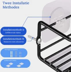 Merkloos Friendly Kitchen - Zwart Ophangbaar Kruidenrek - Modern Strak Kruidenrekje - Staal 10 Merkloos Friendly Kitchen - Zwart Ophangbaar Kruidenrek - Modern Strak Kruidenrekje - Staal -Mepal Promos Winkel 1194x1200 1