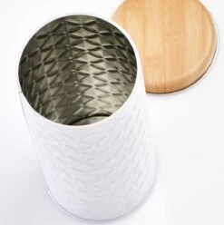 2x Bewaar/voorraad Blikken Koffiepads Wit 18 X 7,5 Cm 1 Liter -Mepal Promos Winkel 1195x1200 4