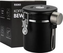 Koffie Bewaarbus Luchtdicht Met CO2 Uitlaat - Koffieblik Bewaarblik Voor 500 Gr Koffiebonen - Zwart - 1.2L 13 Koffie Bewaarbus Luchtdicht Met CO2 Uitlaat - Koffieblik Bewaarblik Voor 500 Gr Koffiebonen - Zwart - 1.2L -Mepal Promos Winkel 1200x1000