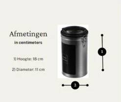 Préfère® Koffiebonen Bewaarbus 1,6L - Koffiepads Bewaarbus - Koffieblikbewaarblik - Zilver/Zwart 5 Préfère® Koffiebonen Bewaarbus 1,6L - Koffiepads Bewaarbus - Koffieblikbewaarblik - Zilver/Zwart -Mepal Promos Winkel 1200x1020 2