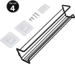 Kruidenrek Ophangbaar Kruidenpotjes Wandrek Organizer Keuken Accessoires - Zwart - Geschikt Voor Bijna Alle Kruidenpotjes 12 Kruidenrek Ophangbaar Kruidenpotjes Wandrek Organizer Keuken Accessoires - Zwart - Geschikt Voor Bijna Alle Kruidenpotjes -Mepal Promos Winkel 1200x1037 2