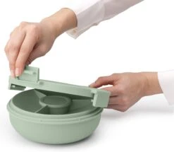 Brabantia Make & Take Salade Lunchbox - 1,3 L - Kunststof - Jade Green -Mepal Promos Winkel 1200x1045 1