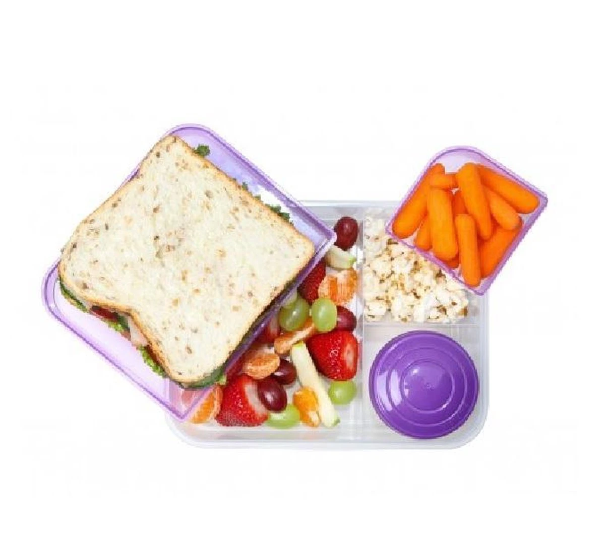 Sistema To Go Bento Lunch Lunchbox 1,65L Blauw 2 Sistema To Go Bento Lunch Lunchbox 1,65L Blauw - Afbeelding 2