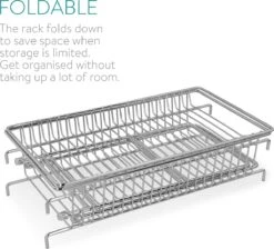 Navaris Stalen Kruidenrekje 2 Laags - Kruidenrek Staand - Rek Voor Kruidenpotjes En Glaasjes - Multifunctionele Organizer Voor Keuken En Badkamer -Mepal Promos Winkel 1200x1087