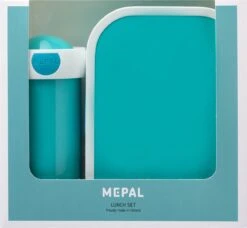 Mepal – Lunchset Campus (sb + Lb) – Schoolbeker En Broodtrommel Voor Kinderen – Turquoise – Bento Box - Lekvrij -Mepal Promos Winkel 1200x1106 1