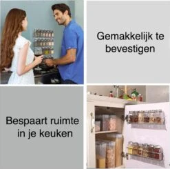 Kruidenrek Ophangbaar Kruidenpotjes Wandrek Organizer Keuken Accessoires - Geschikt Voor Bijna Alle Kruidenpotjes 11 Kruidenrek Ophangbaar Kruidenpotjes Wandrek Organizer Keuken Accessoires - Geschikt Voor Bijna Alle Kruidenpotjes -Mepal Promos Winkel 1200x1188 1