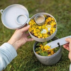 Koziol – Lunchbox / Lunchpot 1.0L – Praktische Muesli / Salade Beker To Go - 3 Compartimenten – Geschikt Voor Vriezer, Magnetron En Vaatwasser -Mepal Promos Winkel 1200x1200 100