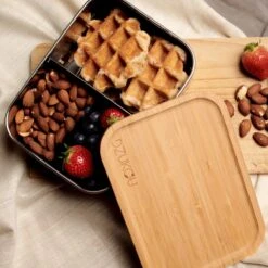 Dzukou Jim Corbett – RVS Lunchbox - Volwassenen - Met Vakjes - 1200 Ml -Mepal Promos Winkel 1200x1200 153