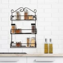 KitchenBrothers Kruidenrek - Staand En Ophangbaar - Voor 21 Potjes - 3 Laags - Metaal 9 KitchenBrothers Kruidenrek - Staand En Ophangbaar - Voor 21 Potjes - 3 Laags - Metaal -Mepal Promos Winkel 1200x1200 227
