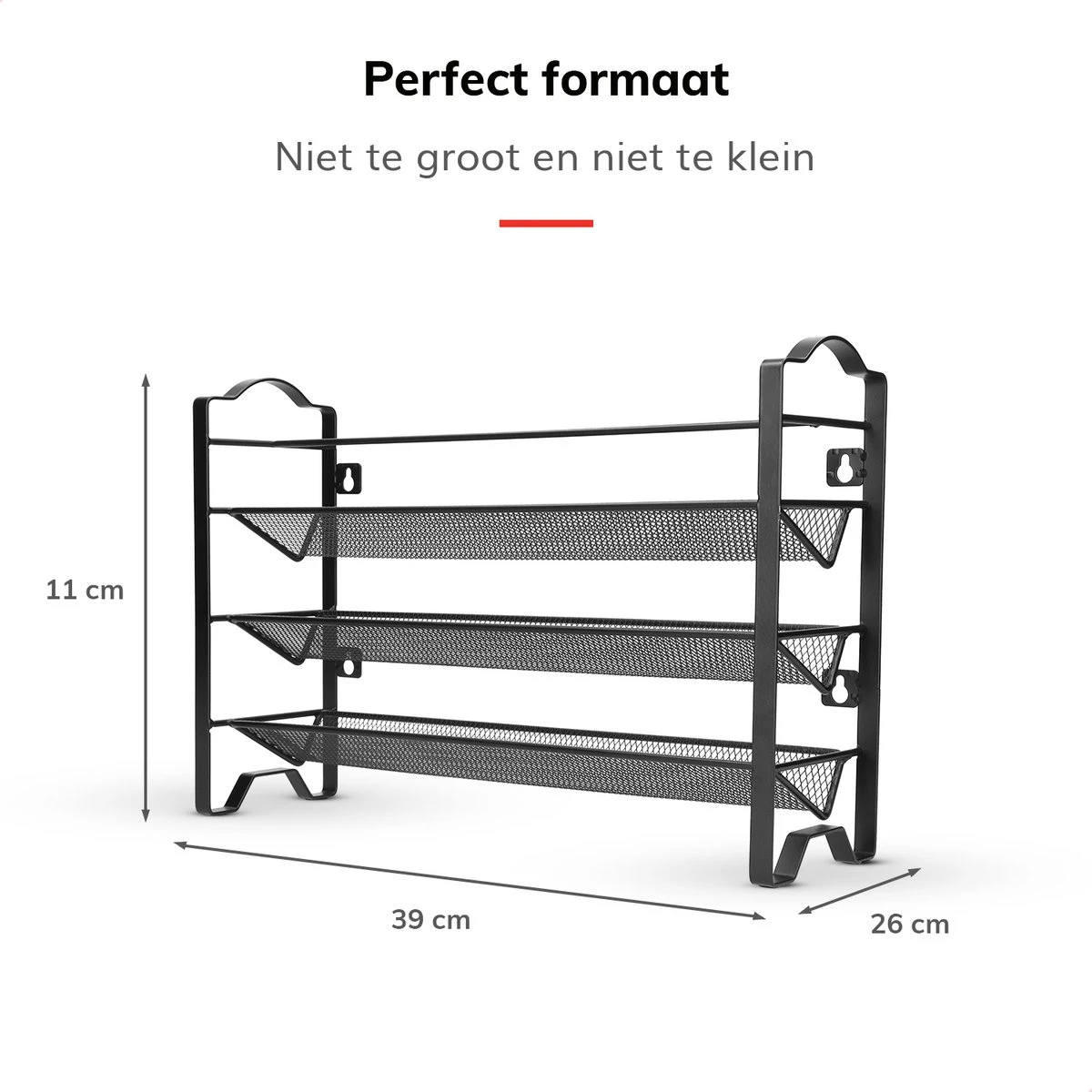 Deleca Kruidenrek Organizer Met 24 Kruidenpotjes - Vierkant - Strooideksel & Labels - Ophangbaar Of Staand - Industrieel / Zwart 10 Deleca Kruidenrek Organizer Met 24 Kruidenpotjes - Vierkant - Strooideksel & Labels - Ophangbaar Of Staand - Industrieel / Zwart - Afbeelding 10