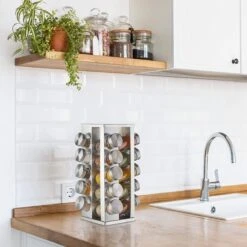 Pleasantwork Kruidenrek - Staand - Draaibaar - 20 Potjes -Mepal Promos Winkel 1200x1200 267