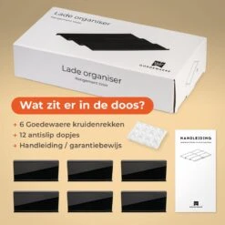 Goedewaere Kruidenrek Lade - 6 Stuks - Keuken Organizers - Keukenlade Organiser - Kruiden Organizer - Uitschuifbaar - Kunststof -Mepal Promos Winkel 1200x1200 287