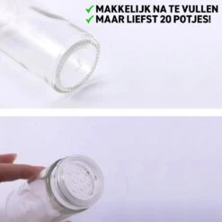 Merkloos Draaibaar Kruidenrek Met 20 Kruidenpotjes - Kruidenrek Staand - Aanrecht Organiser - Glazen Potjes Met Deksel - Inclusief 32 Etiketten En 1 Uitwisbare Stift - Ronde Afwerking - Zwart -Mepal Promos Winkel 1200x1200 332