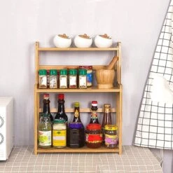 Cellavi Duurzaam Kruidenrek Staand Van Bamboe - Keukenrek Verstelbaar - Keuken Accessoires - Stevige Constructie - Multifunctioneel En Waterafstotend -Mepal Promos Winkel 1200x1200 366