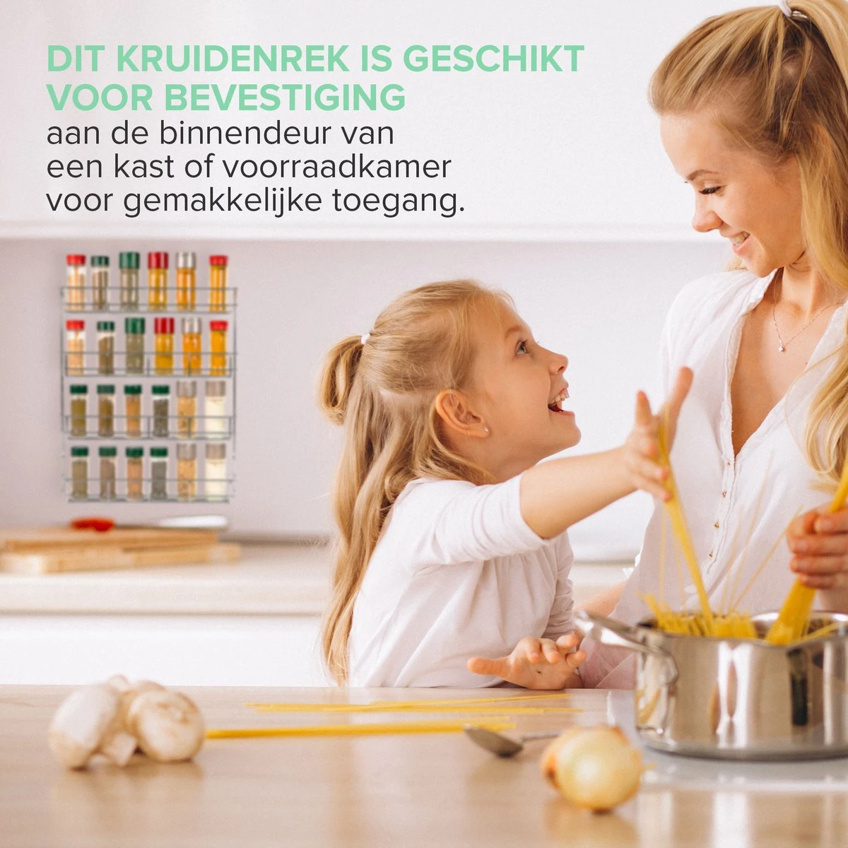 Merkloos Coninx Kruidenrek KR3000 - Ophangbaar - 32 Kruidenpotjes - 4 Laags 2 Merkloos Coninx Kruidenrek KR3000 - Ophangbaar - 32 Kruidenpotjes - 4 Laags - Afbeelding 2