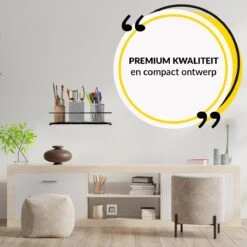 YORGS Kruidenrek Ophangbaar - Kruidenrekje Voor Potjes - Kruidenrekken Hangend 4 Stuks - Zwart - Inc Ophangmateriaal -Mepal Promos Winkel 1200x1200 406