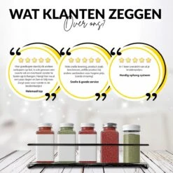 YORGS Kruidenrek Ophangbaar - Kruidenrekje Voor Potjes - Kruidenrekken Hangend 4 Stuks - Zwart - Inc Ophangmateriaal -Mepal Promos Winkel 1200x1200 407