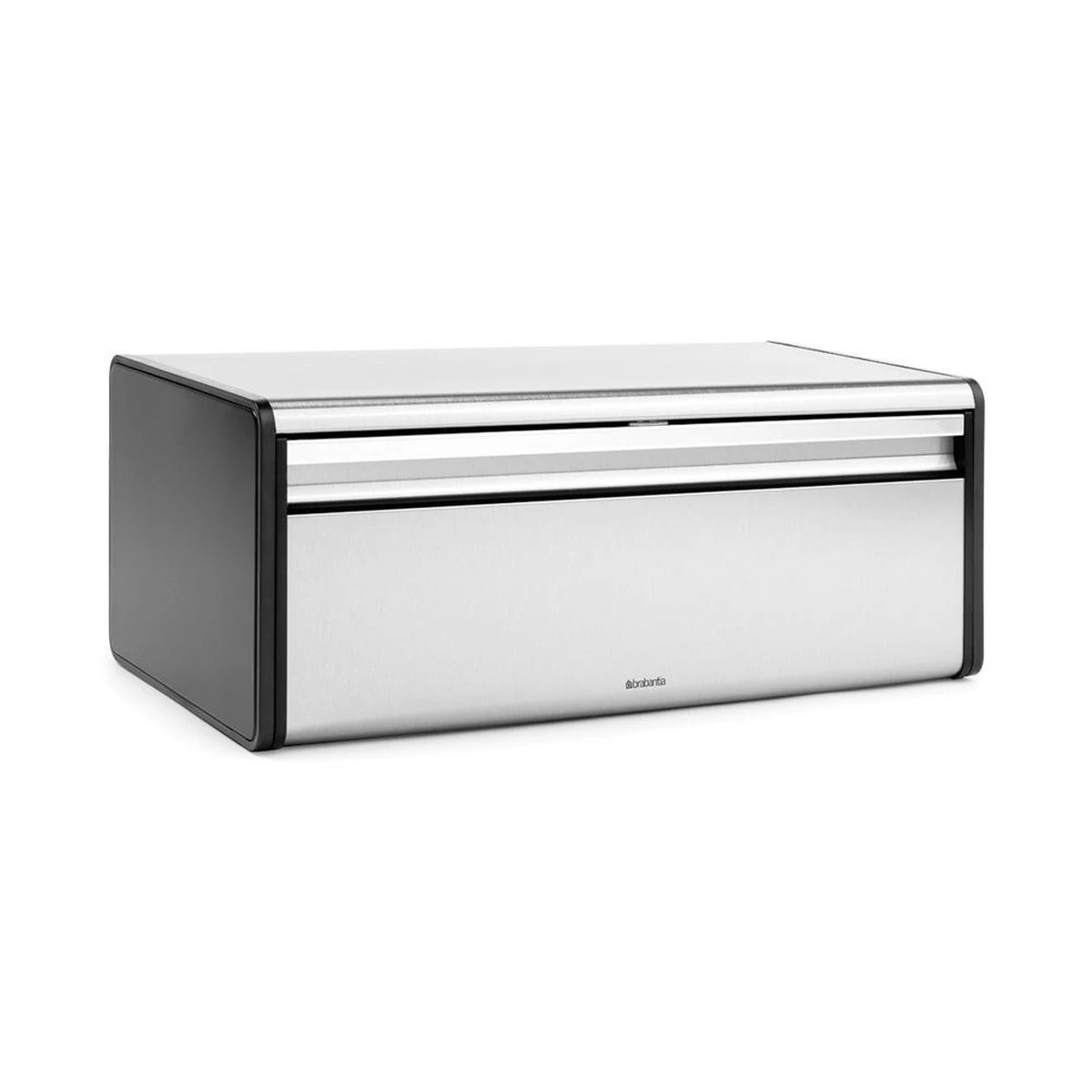 Brabantia Broodtrommel - Met Klepdeksel - Matt Steel Fingerprint Proof / Matt Black 8 Brabantia Broodtrommel - Met Klepdeksel - Matt Steel Fingerprint Proof / Matt Black - Afbeelding 8