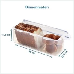 Lock&Lock Vershouddoos Voor Brood - Brooddoos - Broodtrommel - Brood Bewaren - Opbergdoos - Bewaardoos Met Deksel - 100% Luchtdicht - BPA Vrij - 5 Liter - Transparant 14 Lock&Lock Vershouddoos Voor Brood - Brooddoos - Broodtrommel - Brood Bewaren - Opbergdoos - Bewaardoos Met Deksel - 100% Luchtdicht - BPA Vrij - 5 Liter - Transparant -Mepal Promos Winkel 1200x1200 442