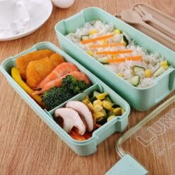 Lunchbox - Meal Prep Bakjes - Lunch Box Met Deksel - Meal Prep – Bento Box - Lunchtrommel Met Bestek Beige -Mepal Promos Winkel 1200x1200 45