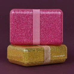 Lunch Box: Glitter - Roze | A Little Lovely Company -Mepal Promos Winkel 1200x1200 451
