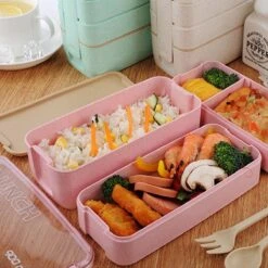 Lunchbox - Meal Prep Bakjes - Lunch Box Met Deksel - Meal Prep – Bento Box - Lunchtrommel Met Bestek Beige -Mepal Promos Winkel 1200x1200 46