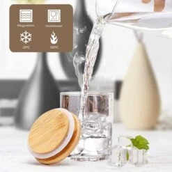 Quality Needz - Voorraadbussen - 250 ML - Glazen Potjes Met Deksel - Kruidenpotjes - 10 Delige Set - BPA-vrij - Gratis Pen & Herschrijfbare Stickers -Mepal Promos Winkel 1200x1200 522