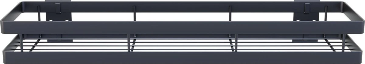 Noswo Kruidenrek Ophangbaar - Kruidenrek Voor Kruidenpotjes - Keukenrek Hangend - 50 Cm - Zwart 2 Noswo Kruidenrek Ophangbaar - Kruidenrek Voor Kruidenpotjes - Keukenrek Hangend - 50 Cm - Zwart - Afbeelding 2