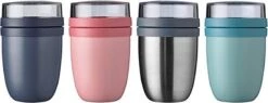 Mepal – Isoleer Lunchpot Ellipse – Houdt Je Eten 6-8 Uur Warm En 12 Uur Koud – Nordic Pink – 2 Compartimenten – Soep Beker To Go – Yoghurt Beker Muesli - Thermos Lunchbox -Mepal Promos Winkel 1200x461