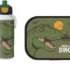 Mepal DINO Lunchset 3 Delig Voordeelset Broodtrommel, Pop-up Beker En Schoolbeker