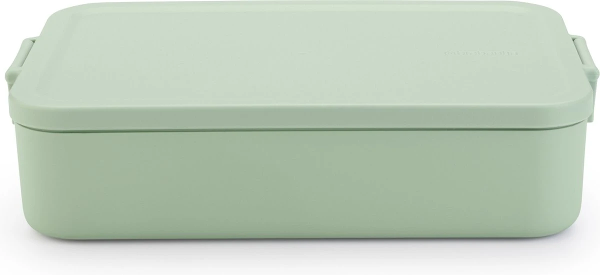 Brabantia Make & Take Bento Lunchbox Incl Bentobox- Large - Kunststof - Jade Green 5 Brabantia Make & Take Bento Lunchbox Incl Bentobox- Large - Kunststof - Jade Green - Afbeelding 5