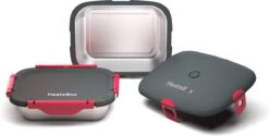 Faitron HeatsBox Style - Elektrische Lunchbox - Lunchbox Volwassenen - RVS - Verschillende Elektrische Compartimenten - 220V - Lunchtrommel Voor Warme Maaltijden -Mepal Promos Winkel 1200x608 1
