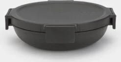 Brabantia Make & Take Lunchkom - 1 L - Kunststof - Dark Grey -Mepal Promos Winkel 1200x619