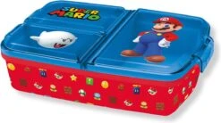 Mickey Mouse Super Mario Broodtrommel 3 Vakjes - 18x13 Cm - Brooddoos - Lunchbox -Mepal Promos Winkel 1200x670