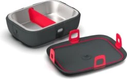 Faitron HeatsBox Style - Elektrische Lunchbox - Lunchbox Volwassenen - RVS - Verschillende Elektrische Compartimenten - 220V - Lunchtrommel Voor Warme Maaltijden -Mepal Promos Winkel 1200x752