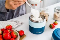 Kambukka Bora - Lunchbox - 400 Ml - Voedselcontainer Houdt 6 Uur Warm & 100 % Lekvrij - Deep Teal -Mepal Promos Winkel 1200x800 12