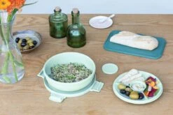 Brabantia Make & Take Salade Lunchbox - 1,3 L - Kunststof - Jade Green -Mepal Promos Winkel 1200x800 18