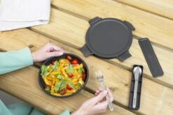 Brabantia Make & Take Lunchkom - 1 L - Kunststof - Dark Grey -Mepal Promos Winkel 1200x800 24