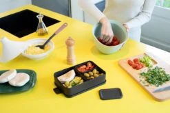 Brabantia Make & Take Bento Lunchbox Incl Bentobox - Large - Kunststof - Dark Grey -Mepal Promos Winkel 1200x800 26