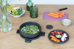 Brabantia Make & Take Salade Lunchbox - 1,3 L - Kunststof - Dark Grey -Mepal Promos Winkel 1200x800 41