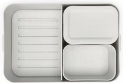 Brabantia Make & Take Bento Lunchbox Incl Bentobox - Large - Kunststof - Light Grey -Mepal Promos Winkel 1200x809